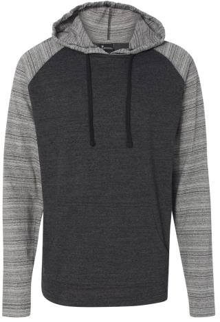 8127 - Yarn-Dyed Raglan Hooded Pullover