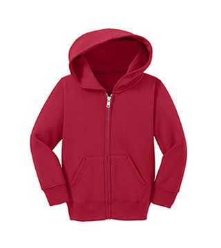 CAR78TZH - Toddler Full-Zip Hooded Sweatshirt