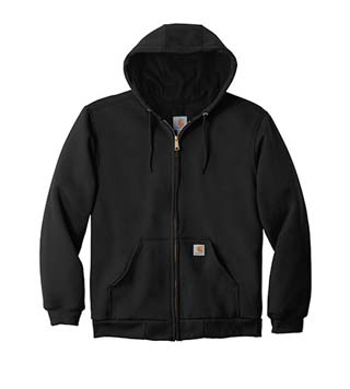 CT100632 - Rutland Thermal-Lined Hooded Zip-Front Sweatshirt