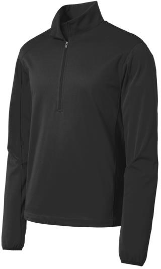 J716 - Active 1/2-Zip Soft Shell Jacket